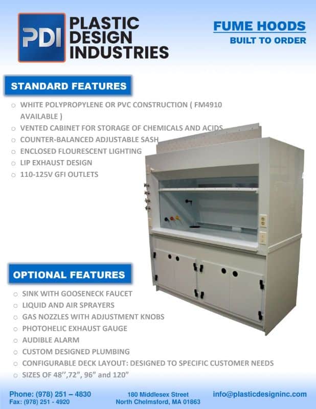 PDI Fume Hoods