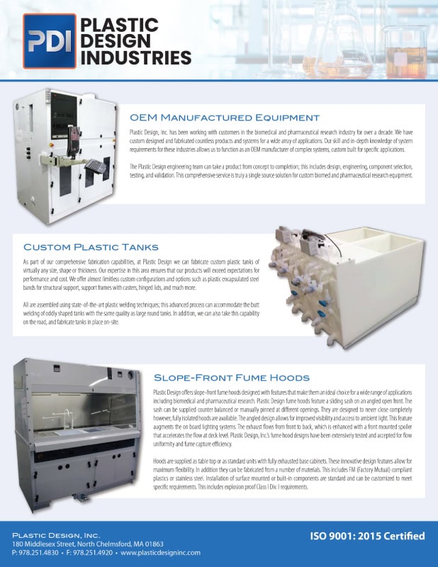PDI General Data Sheet