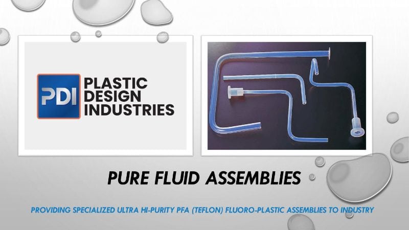 Pure Fluid Assemblies Pure Fluid Assemblies